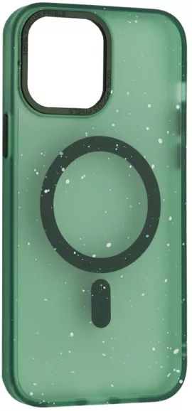 Чехол 1TOUCH Spray Magsafe для Apple iPhone 14 Pro  Green - фото 1