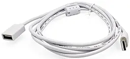 Шлейф (Кабель) Atcom USB2.0 AM/AF 3м White - мініатюра 2 Шлейф (Кабель) Atcom USB2.0 AM/AF 3м White - мініатюра 2
