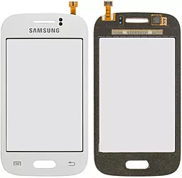 Сенсор (тачскрин) Samsung Galaxy Young S6310, S6312 White - фото Сенсор (тачскрин) Samsung Galaxy Young S6310, S6312 White