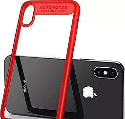 Чехол Baseus Suthin Case Autofocus Apple iPhone X Red (ARAPIPHX-SB09) - миниатюра 2