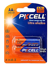 Батарейки PKCELL AA / LR6 BLISTER CARD 2шт