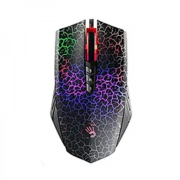 Компьютерная мышка A4Tech A70 Bloody Crackle (A70 USB B) Black - фото Компьютерная мышка A4Tech A70 Bloody Crackle (A70 USB B) Black