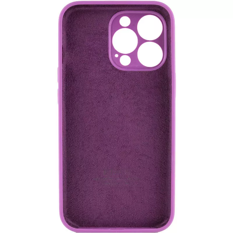 Чохол Silicone Case Full Camera для Apple iPhone 14 Pro Max  Grape - фото 2