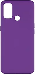 Чехол Epik Silicone Cover Full without Logo (A) OPPO A32, A33, A53 Purple