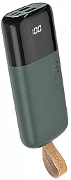 Повербанк Hoco J57 Excellent NRG 10000 mAh Dark Green - фото Повербанк Hoco J57 Excellent NRG 10000 mAh Dark Green