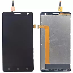 Дисплей Lenovo S856 с тачскрином, оригинал, Black