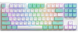 Клавиатура HATOR Rockfall 2 Mecha Signature Edition White/White/Mint (HTK-521-WWM)