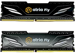 Оперативная память ATRIA 16 GB (2x8GB) DDR4 3200 MHz Fly Black (UAT43200CL18BK2/16)