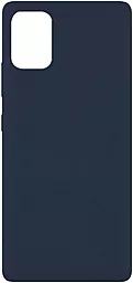 Чехол Epik Silicone Cover Full without Logo (A) Xiaomi Mi 10 Lite Midnight Blue
