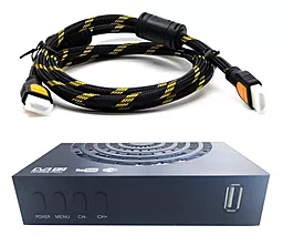Комплект цифрового ТВ Terrestrial DVB-T2 + Кабель HDMI - фото Комплект цифрового ТВ Terrestrial DVB-T2 + Кабель HDMI
