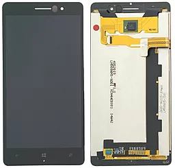 Дисплей Nokia Lumia 830 RM-983, RM-984 + Touchscreen Black