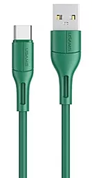 Кабель Usams U68 USB-A - Type-C 10w 1м cable Green - фото Кабель Usams U68 USB-A - Type-C 10w 1м cable Green