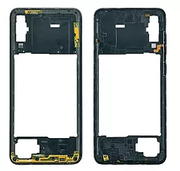 Рамка корпуса Samsung Galaxy A70 A705 Black - фото Рамка корпуса Samsung Galaxy A70 A705 Black