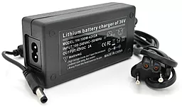 Зарядное устройство для литиевых аккумуляторов 42V 2A + кабель питания 1.2 м - миниатюра 2