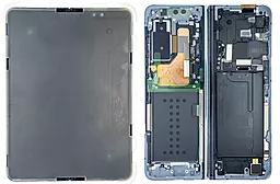 Дисплей Samsung Galaxy Fold F900 (внутренний) с тачскрином и рамкой, сервисный оригинал, Silver - фото Дисплей Samsung Galaxy Fold F900 (внутренний) с тачскрином и рамкой, сервисный оригинал, Silver