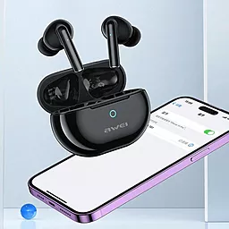 Навушники Awei T61 Black - мініатюра 4 Навушники Awei T61 Black - мініатюра 4