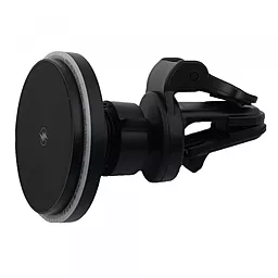 Держатель с беспроводной зарядкой, магнитный EasyLife MagSafe M2 Black - фото Держатель с беспроводной зарядкой, магнитный EasyLife MagSafe M2 Black