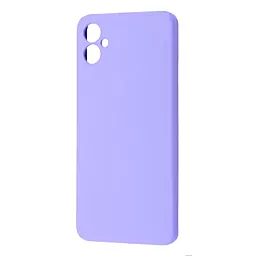 Чехол Wave Full Silicone Cover для Samsung Galaxy A05 A055 Light Purple