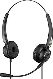 Наушники Sandberg Office Headset Pro Stereo USB Black (126-13) - фото Наушники Sandberg Office Headset Pro Stereo USB Black (126-13)