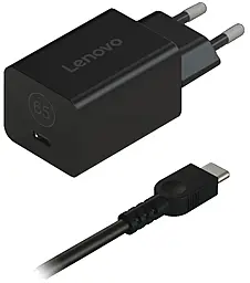 Блок питания для ноутбука Lenovo 65W, 20V, 3.25А GaN Nano Adapter, USB Type-C (40AWGN65EU) Original - фото Блок питания для ноутбука Lenovo 65W, 20V, 3.25А GaN Nano Adapter, USB Type-C (40AWGN65EU) Original