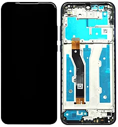 Дисплей Motorola Moto G Play 2021 (XT2093) с тачскрином и рамкой, оригинал, Black - фото Дисплей Motorola Moto G Play 2021 (XT2093) с тачскрином и рамкой, оригинал, Black