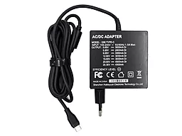 Универсальный блок питания для ноутбука 5-20.3V 90W (USB Type-C) Q90-90W KFD - фото Универсальный блок питания для ноутбука 5-20.3V 90W (USB Type-C) Q90-90W KFD