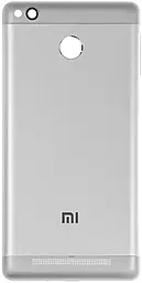 Задняя крышка корпуса Xiaomi Redmi 3S со стеклом камеры Original Silver - фото Задняя крышка корпуса Xiaomi Redmi 3S со стеклом камеры Original Silver