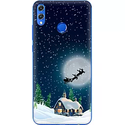 Чехол BoxFace Silicone Print Christmas Series Huawei Honor 8x (35419-up2275)