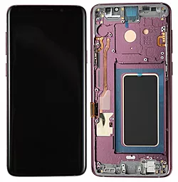 Дисплей Samsung Galaxy S9 Plus G965 з тачскріном і рамкою, original PRC, Purple