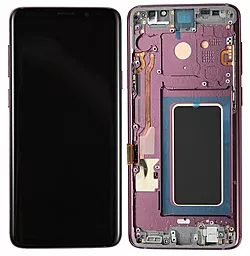Дисплей Samsung Galaxy S9 Plus G965 с тачскрином и рамкой, original PRC, Purple - фото Дисплей Samsung Galaxy S9 Plus G965 с тачскрином и рамкой, original PRC, Purple