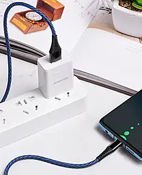 Кабель Borofone BU13 USB-A - Type-C 25w 5a 1.2м cable Black - миниатюра 5 Кабель Borofone BU13 USB-A - Type-C 25w 5a 1.2м cable Black - миниатюра 5