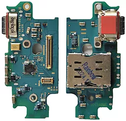 Нижняя плата Samsung Galaxy S24 Plus S926B с разъемом зарядки, Sim-карты и микрофоном - фото Нижняя плата Samsung Galaxy S24 Plus S926B с разъемом зарядки, Sim-карты и микрофоном