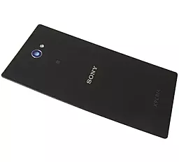 Задня кришка корпусу Sony Xperia M2 Dual D2302 / Xperia M2 D2303 D2305 D2306 зі склом камери Original Black
