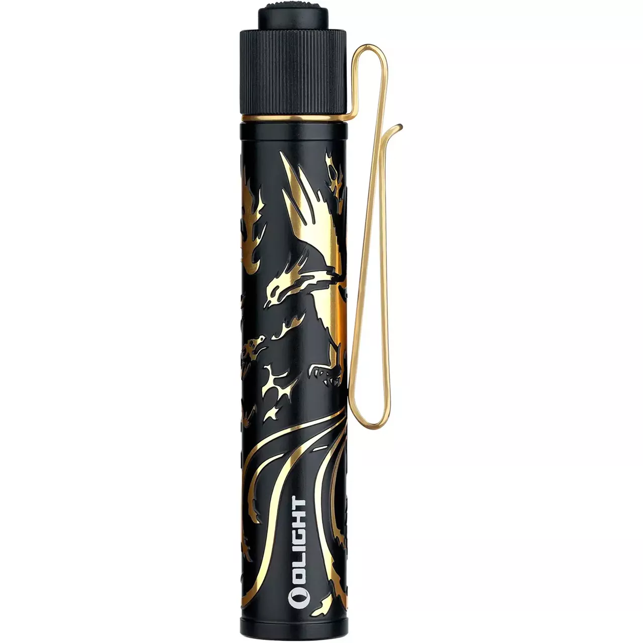 Ліхтарик Olight I3T 2 EOS Dragon & phoenix golden - фото 3