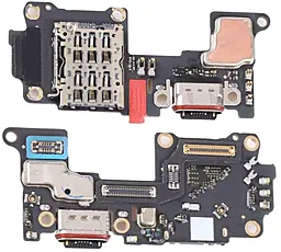 Нижняя плата Realme GT 6T с разъемом зарядки, Sim-карты и микрофоном - фото Нижняя плата Realme GT 6T с разъемом зарядки, Sim-карты и микрофоном