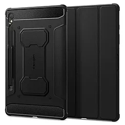 Чехол для планшета Spigen Rugged Armor Pro для Samsung Galaxy Tab S9 (11") Black (ACS06540) - фото Чехол для планшета Spigen Rugged Armor Pro для Samsung Galaxy Tab S9 (11") Black (ACS06540)