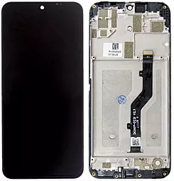 Дисплей ZTE Blade A7 2020 (SKI608-B08 V0.2) с тачскрином и рамкой, Black