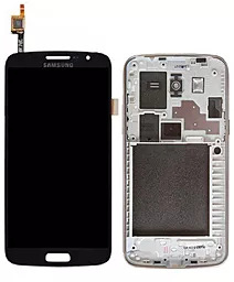 Дисплей Samsung Galaxy Grand 2 G7102, G7105, G7106 з тачскріном і рамкою, Black