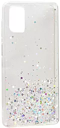 Чехол Epik Star Glitter Samsung M515 Galaxy M51 Clear