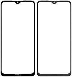 Корпусне скло дисплея Nokia 5.3 (з OCA плівкою), Black