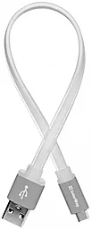 Кабель ColorWay USB-A - Type-C 12w 2.4a 0.25м cable White (CW-CBUC001-WH) - фото Кабель ColorWay USB-A - Type-C 12w 2.4a 0.25м cable White (CW-CBUC001-WH)