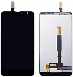 Дисплей Nokia Lumia 1320 с тачскрином, оригинал, Black - фото Дисплей Nokia Lumia 1320 с тачскрином, оригинал, Black