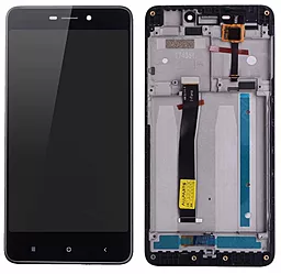 Дисплей Xiaomi Redmi 4A с тачскрином и рамкой, Black