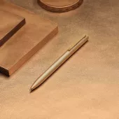 Металева ручка Xiaomi Mi Aluminium RollerBall Pen (Gold) - мініатюра 3