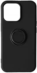 Чохол 1TOUCH Ring Color Case для Apple iPhone 13 Pro Black
