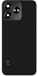 Задняя крышка корпуса ZTE Blade V50 Design 4G со стеклом камеры Diamont Black