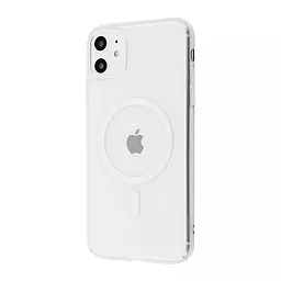 Чехол Wave Premium Crystal Case with MagSafe для Apple iPhone 11 Transparent