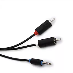 Аудио кабель Prolink Aux mini Jack 3.5 mm - 2хRCA M/M Cable 5 м black (PB103-0500) - миниатюра 2