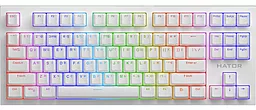 Клавиатура HATOR Skyfall 2 TKL PRO Orange White (HTK-751) - фото Клавиатура HATOR Skyfall 2 TKL PRO Orange White (HTK-751)