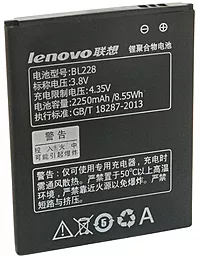 Аккумулятор Lenovo A360T IdeaPhone / BL228 (2250 mAh)